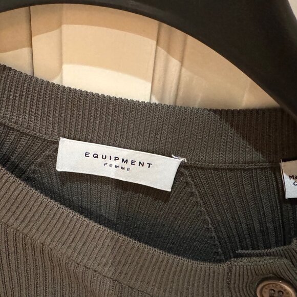 Equipment Desiree Rib Sweater XS